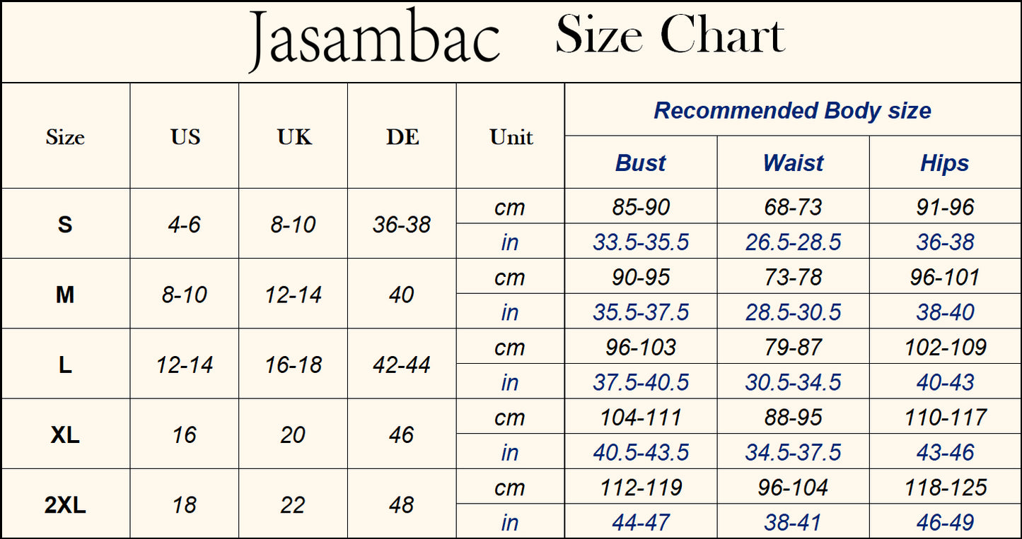 Jasambac Women Contrast Color Swimsuit Elastic Hem Padded Tops+Briefs Swimwear